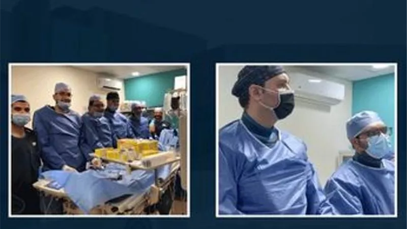 علاج 3 حالات معقدة بإستخدام تقنية IVUS بقسطرة القلب بمجمع الإسماعيلية الطبى