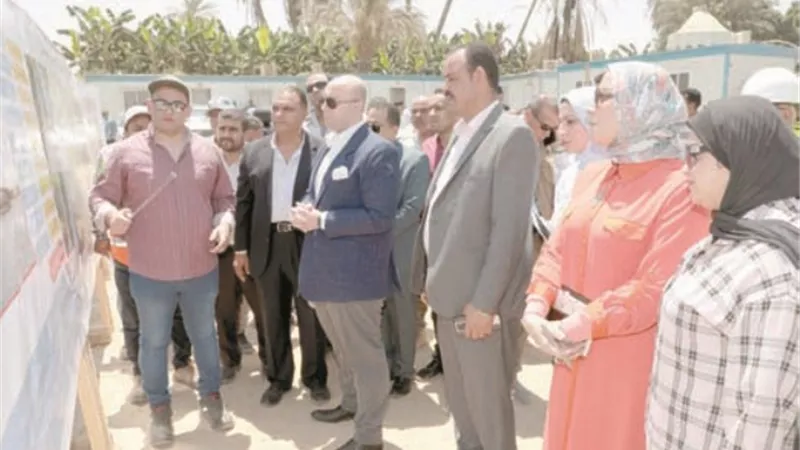 محور الفشن.. يخدم حركة الاستثمار ونقل البضائع بين ضفتي النيل