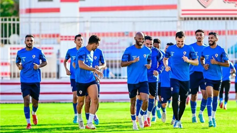 تدريبات فنية خاصة للاعبي الزمالك استعدادا للجونة