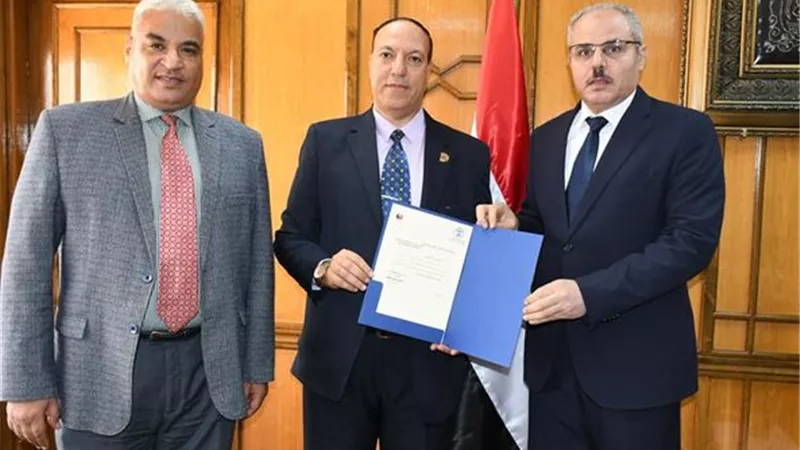 تعيين وكلاء جدد لكلية الآداب بجامعة القناة
