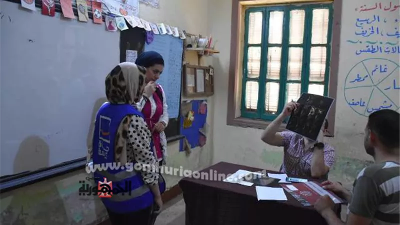 جامعة السادات تطلق قافلة طبية متخصصة لقرية 