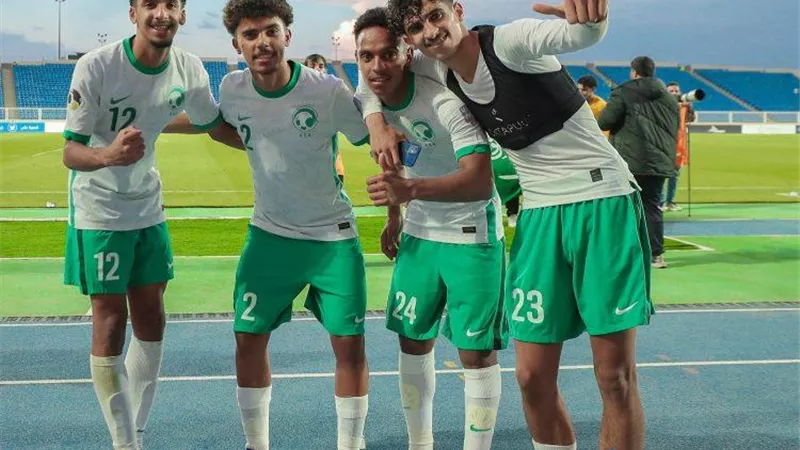 تعرف على أرقام المنتخب السعودى قبل مواجهة الفراعنة فى نهائى كأس العرب للشباب