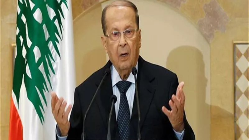 الرئيس اللبنانى يبحث مع وزير الدفاع الأوضاع الأمنية فى البلاد