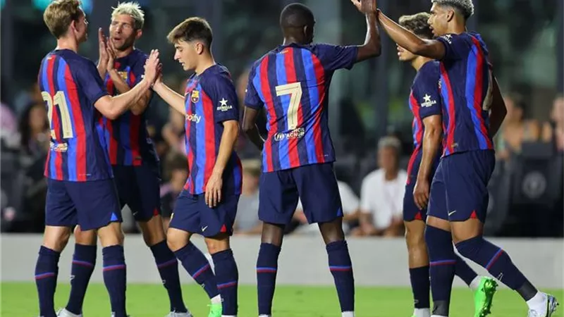 برشلونة يعلن رسميا بيع موهبته إلى لوس أنجلوس جالكسى