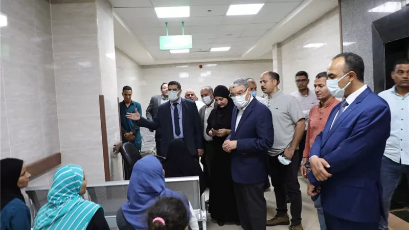 محافظ المنيا:اضافة وحدة التصلب المتعدد لمستشفى سمالوط ..صور