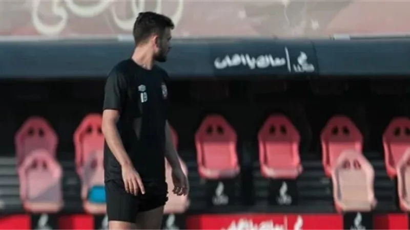 صلاح محسن ينتظم في مران الأهلي بعد تعافيه من الإصابة
