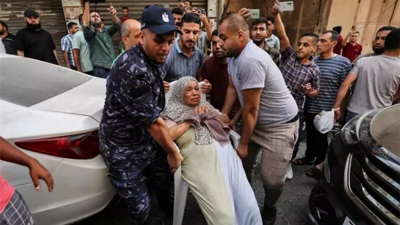 المواطنون فى غزة يعولون على الجهود المصرية للتوصل الى تهدئة