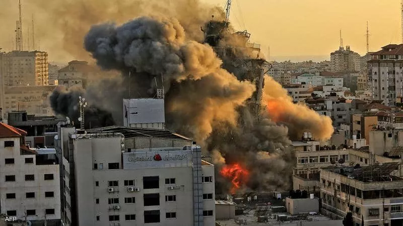 إصابة 13 فلسطينيا بينهم أطفال ونساء جراء تجدد القصف الإسرائيلي على غزة