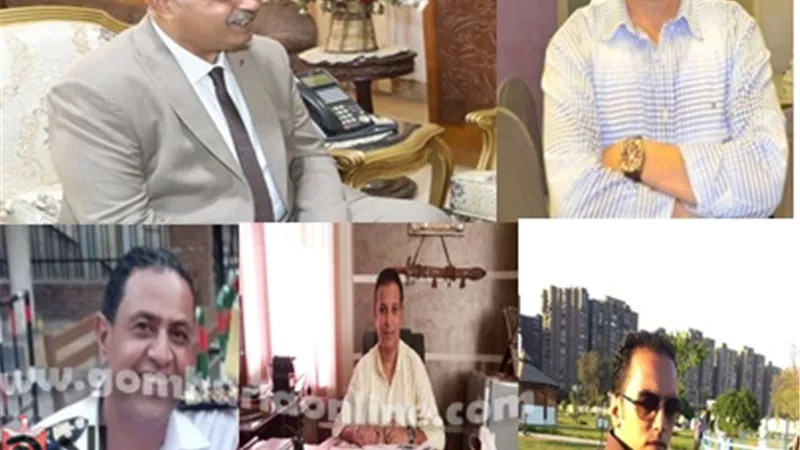 الحركة الداخلية لمأمورى ورؤساء المباحث بمراكز وأقسام الشرطة بالمنوفية