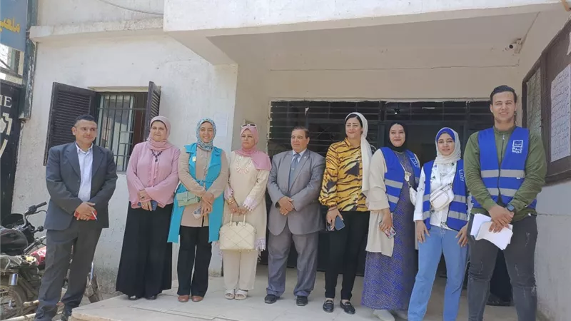 جامعة السادات تنظم مشروع تنموى لتنمية الريف المصري بقرية 