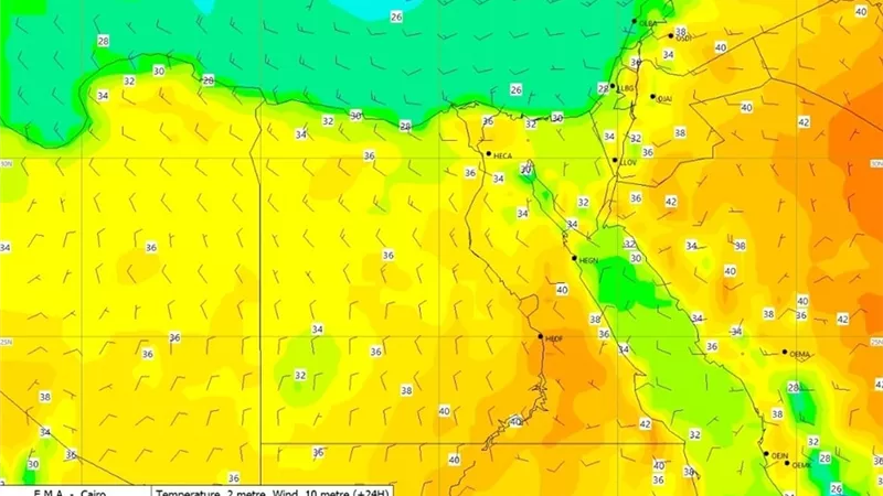 الارصاد تحذر من طقس شديد الحرارة على جنوب البلاد