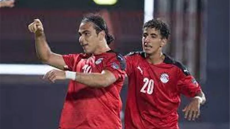 صلاح باشا يدرك التعادل للفراعنة فى نهائى كأس العرب للشباب امام السعودية