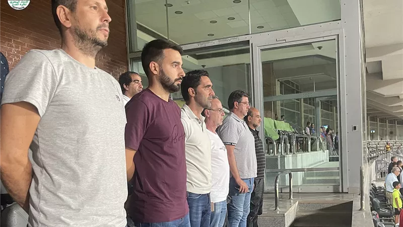 فيتوريا وجهاز المنتخب يحضران مباراة الاتحاد والاهلي