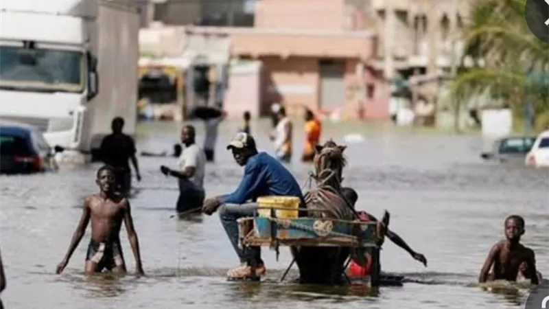 مصرع شخصين جراء الفيضانات والعواصف الغير مسبوقة في موريتانيا