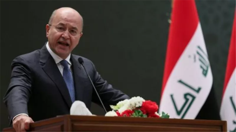 الرئيس العراقي يشيد بجهود بابا الفاتيكان الداعمة لأمن واستقرار بلاده