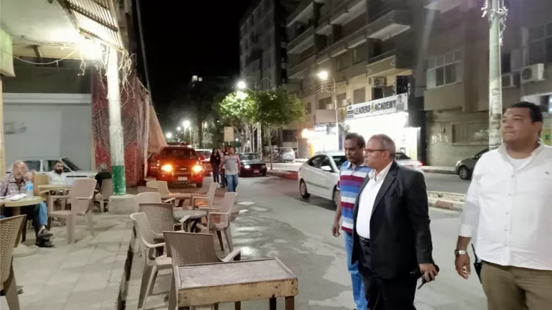 حملات مكثفة لإزالة الاشغالات من شوارع المنيا