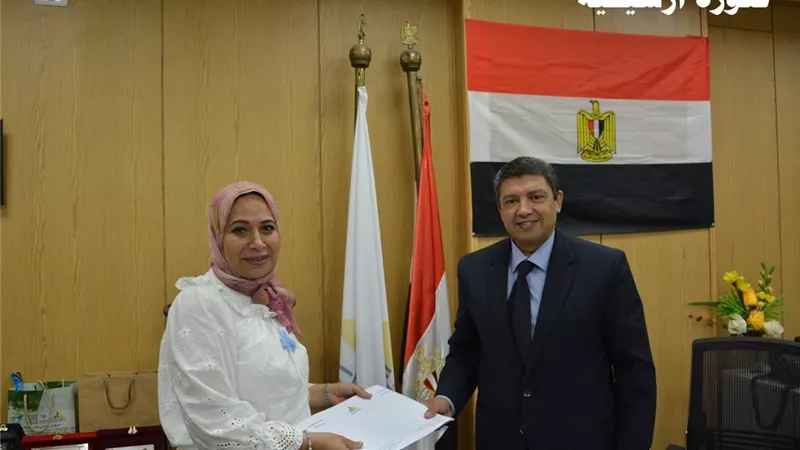 أماني عوض وكيلا لشئون خدمة المجتمع وتنمية البيئة بتربية دمياط