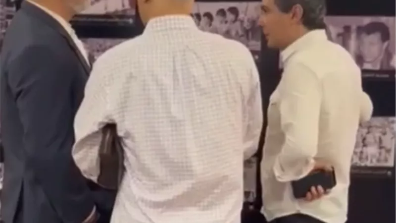 بركات يصطحب ميكالي والجهاز الفني للمنتخب الأوليمى فى جولة داخل الجبلاية