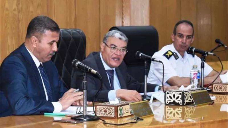 محافظ المنيا يؤكد مستمرون فى الحفاظ على املاك الدولة ولاتهاون من المسئولين