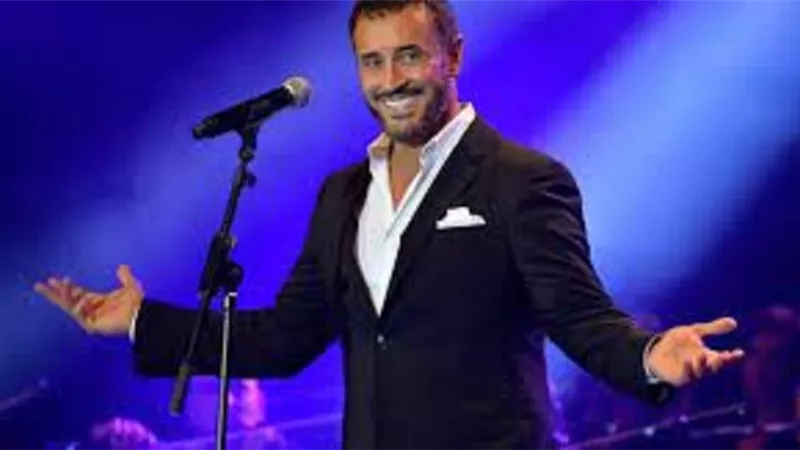 كاظم الساهر يشعل مسرح الاوبرا بـ أغنية 