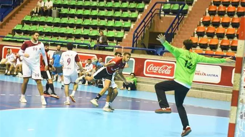 إستعداداً للموسم الجديد .. شباب يد الأهلى يفوز على منتخب قطر ودياً