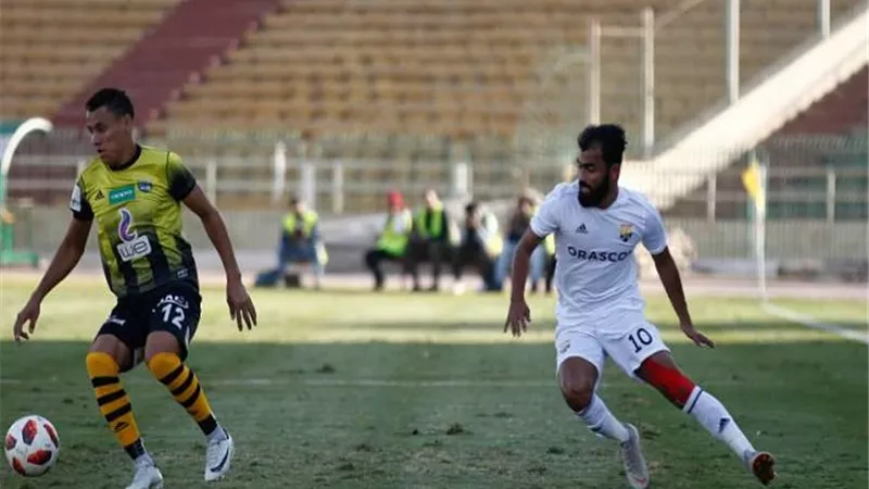 التعادل السلبى ينهى الشوط الاول بين الجونة والمقاولون بالدورى
