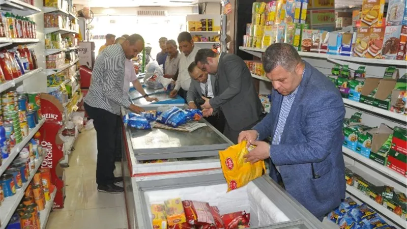 التحفظ على لحوم مذبوحة خارج المجزرببنى سويف
