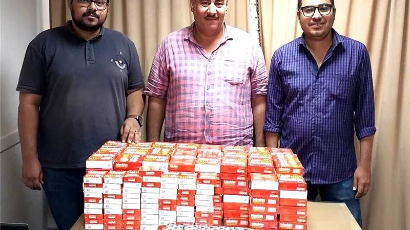 جمارك سفاجا تضبط 11 محاولة تهرب جمركي لعدد من الأقراص المخدرة وطبنجه وكمية من الأدوية البشرية