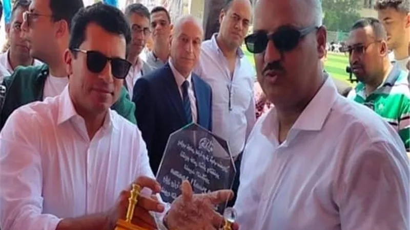 الصبروط يهنيء وزير الشباب والرياضة بتجديد الثقة