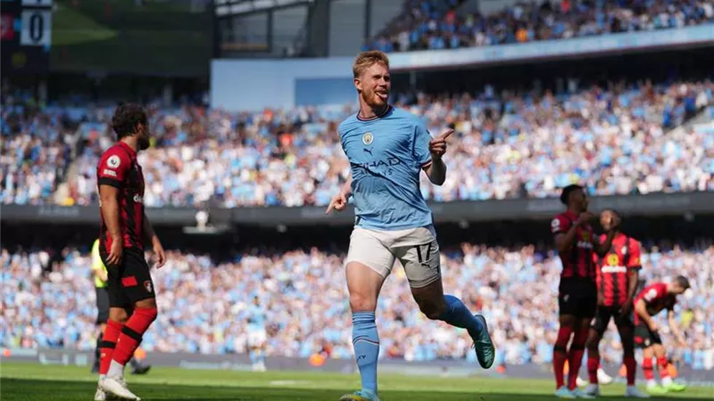 مانشستر سيتى يضرب بورنموث برباعية فى الدورى الإنجليزى
