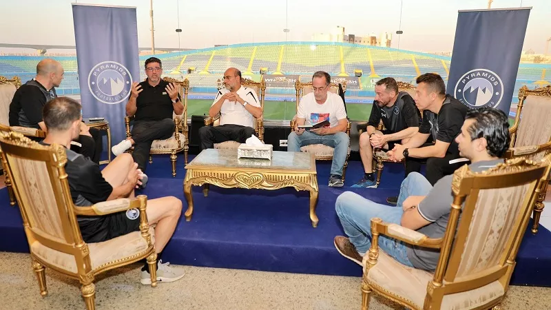 بيراميدز يستقبل الجهاز الفني الجديد لمنتخب مصر.. شاهد