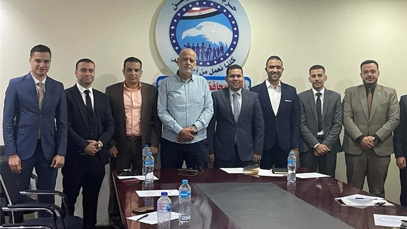 اجتماع تنظيمى لأمانة الشباب بحزب مستقبل وطن ببني سويف