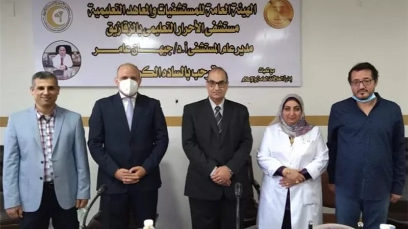 السودة يتفقد مركز علاج الأورام بمستشفى الأحرار التعليمى بالزقازيق..صور