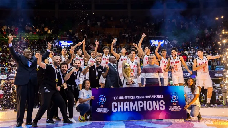 منتخب مصر للسلة يتوج ببطولة إفريقيا تحت 18 سنة على حساب مدغشقر 81/54