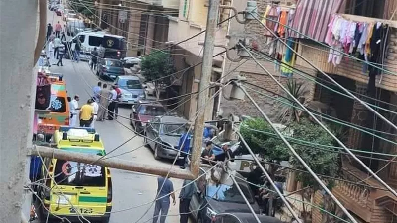 ربة منزل تعثر علي جثتي زوجها والخادمة بجراج منزلهما بالمنصورة