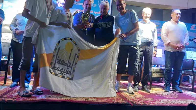 جامعة أسيوط تحصل على المركز الثاني في الكرة الشاطئية في مهرجان جامعة الإسكندرية