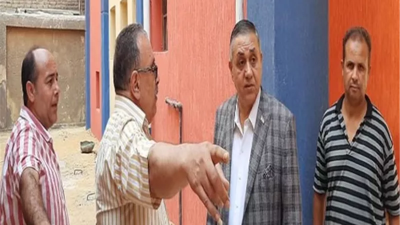 مدير تعليم غرب شبرا الخيمة يتابع استعداد المدارس للعام الداراسي الجديد