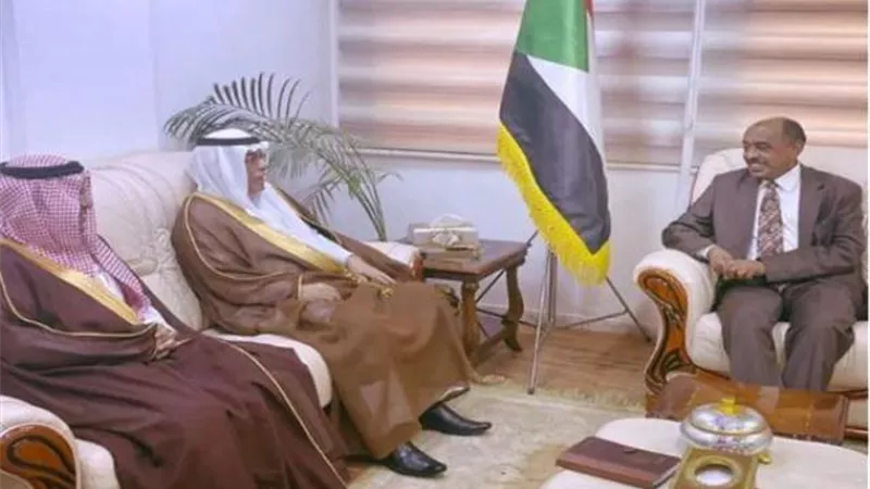 وزير الخارجية السوداني يستقبل سفير خادم الحرمين الشريفين