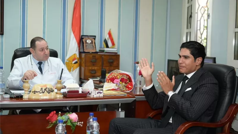 أبو هشيمة يترأس وفدا من حزب الشعب الجمهوري لزيارة مصابي حادث كنيسة إمبابة