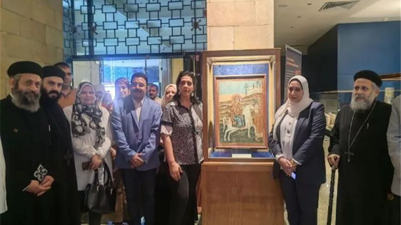افتتاح معرض لمقتنيات الفن القبطى بمتحف تل بسطا بالزقازيق