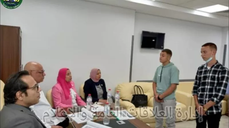 بدء المقابلات الشخصية للمتقدمين لمعهد رعاية الفنى للتمريض بفايد
