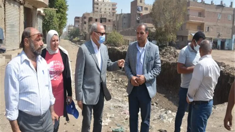 محافظ القليوبية يتفقد عدد من المشروعات الجاري تنفيذها بـ ٣ مدن