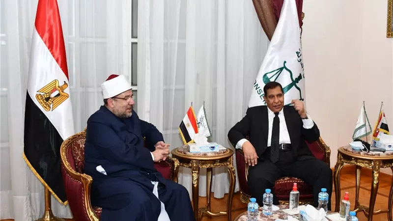 رئيس مجلس الدولة يستقبل وزير الأوقاف لتهنئته على رئاسة المجلس
