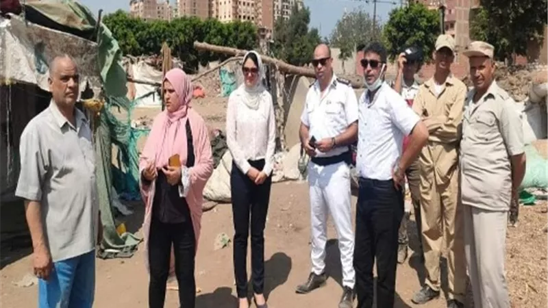 نائب محافظ القليوبية تتابع حملة لإزالة 25 حالة تعدِ على أراضي زراعية ببنها