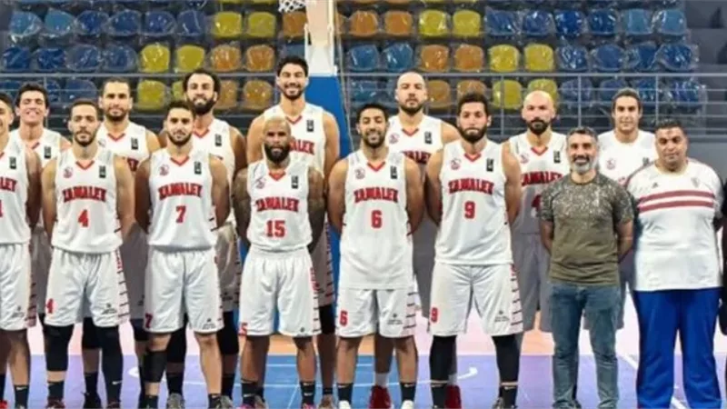 أحمد مرعي يعلن قائمة سلة الزمالك لبطولة الوحدة الودية