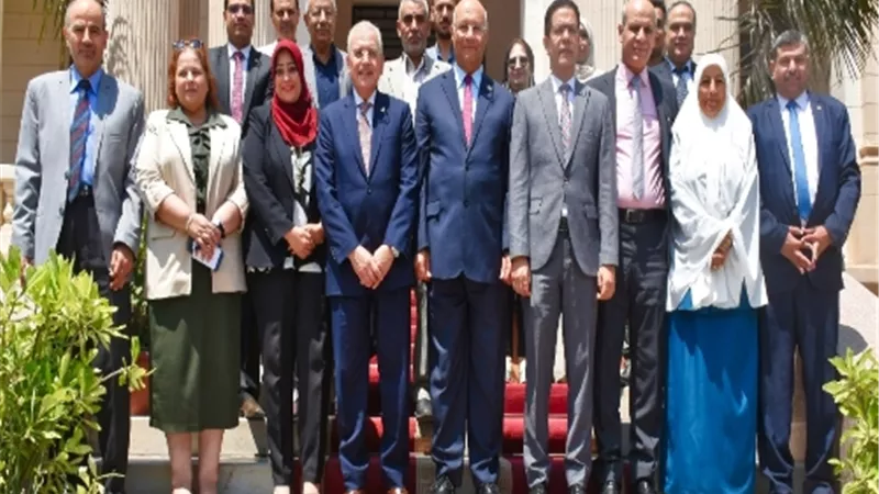 سوسة:حريصون على ربط الخطة الإستراتيجية لجامعة بنها برؤية مصر 2030