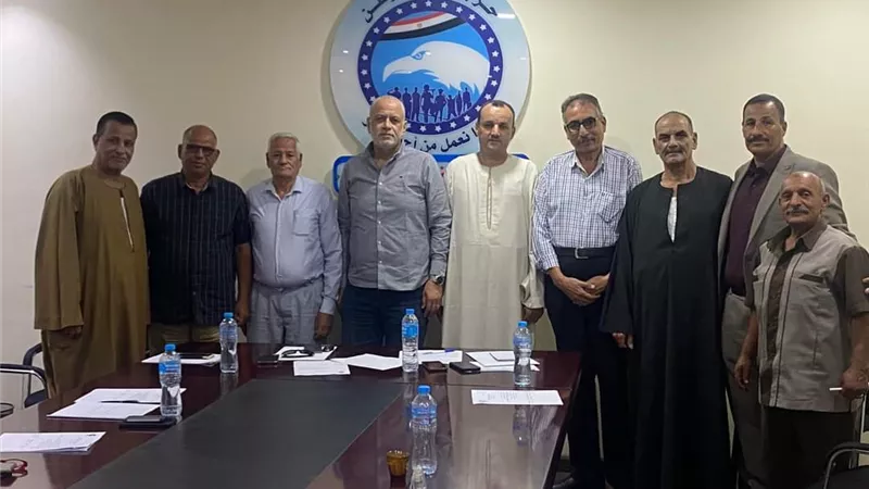 أول اجتماع لأمانة الزراعة والري والموارد المائية بمستقبل وطن فى بني سويف