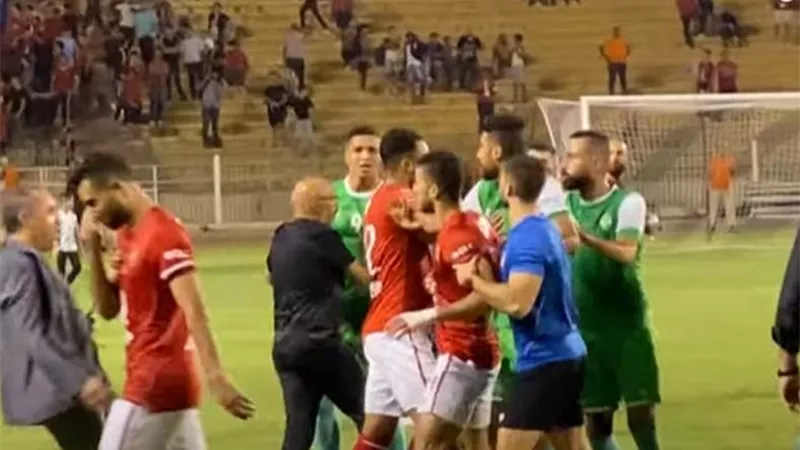 كواليس مشادة نجم ايسترن كومبانى مع مدافع الأهلى بعد مباراة الفريقين