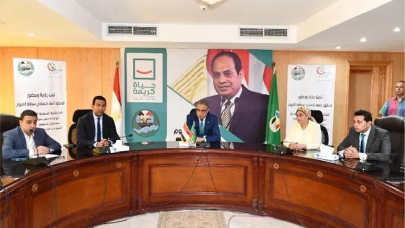 الفيوم تنفذ 72 مشروع رصف طرق جانبية في العام المالي الحالي