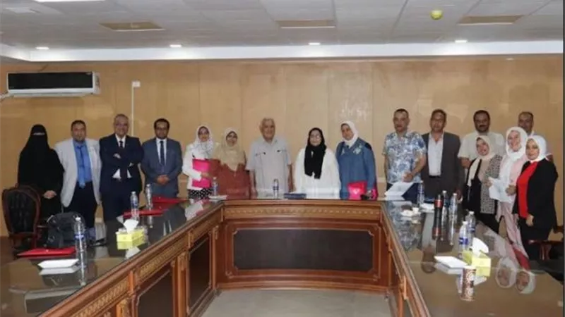 مركز البرامج الإثرائية بجامعة دمياط ينظم دورة إعداد القيادات الجامعية
